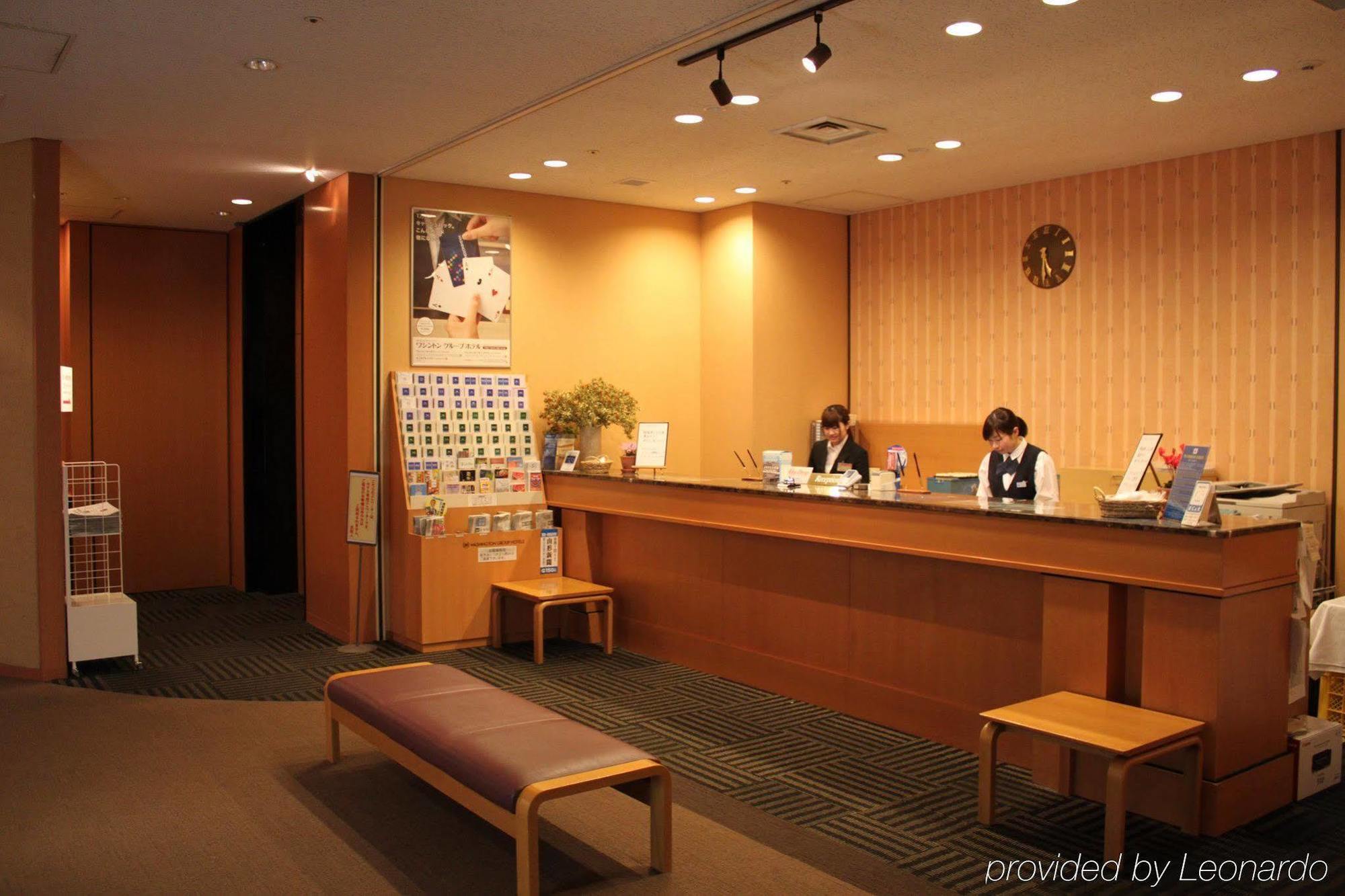 Yamagata Eki Nishiguchi Washington Hotel Interior foto